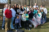 Mayor Tom Barrett at Jackson Park Cleanup, May 21st, 2007