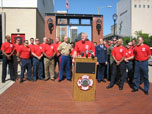 Mayor Tom Barrett at Milwaukee Fire Department Press Conference 
