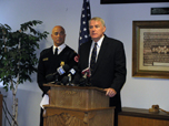 Mayor Tom Barrett and Chief Douglas Holton