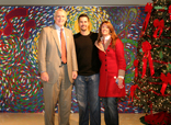 Mayor Tom Barrett with Jeff & Dana Suppan