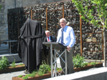 Mayor Barrett at the Zilber Park Dedication 