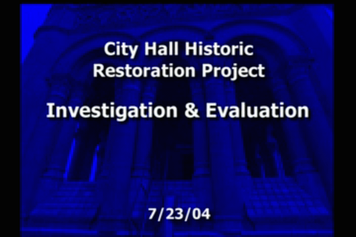 City Hall Restoration video