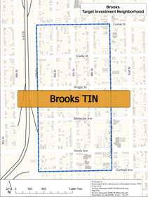 Brooks TIN Map