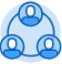 A work team logo
