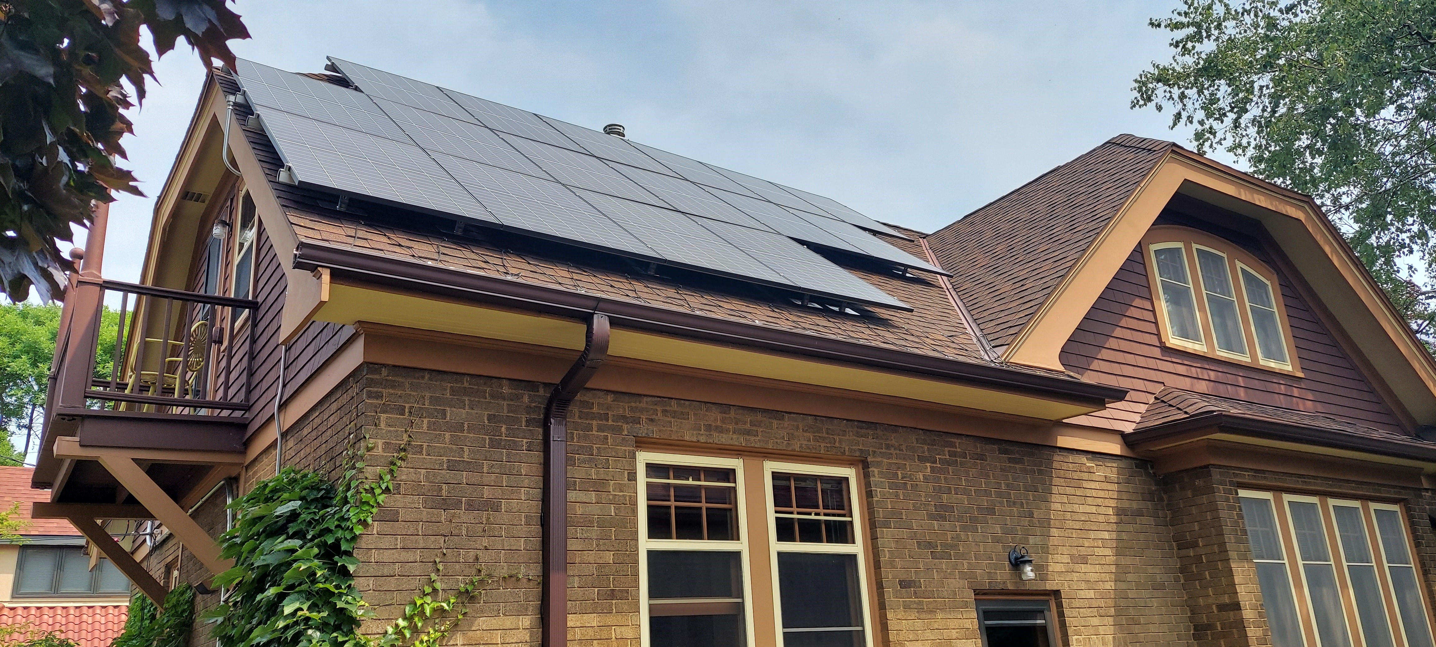 Solar Panels on a Home