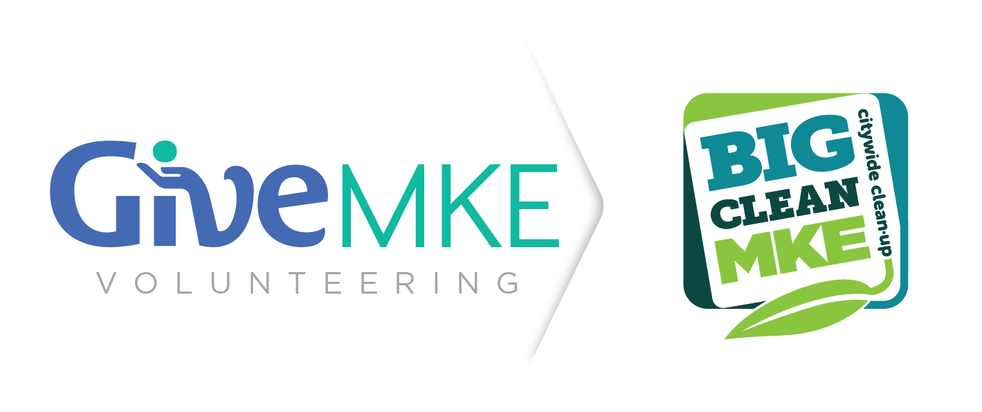 GiveMKE Big Clean MKE Volunteer Logo