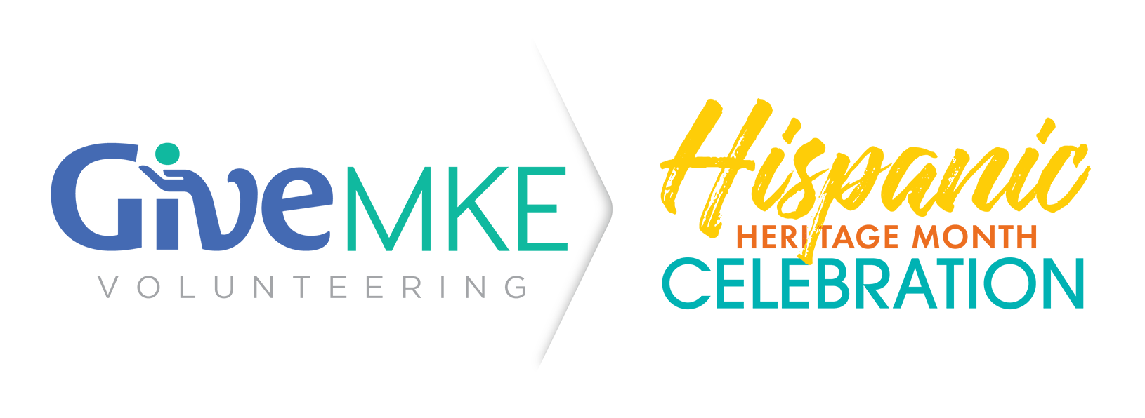 GiveMKE Hispanic Heritage Month Volunteer Logo