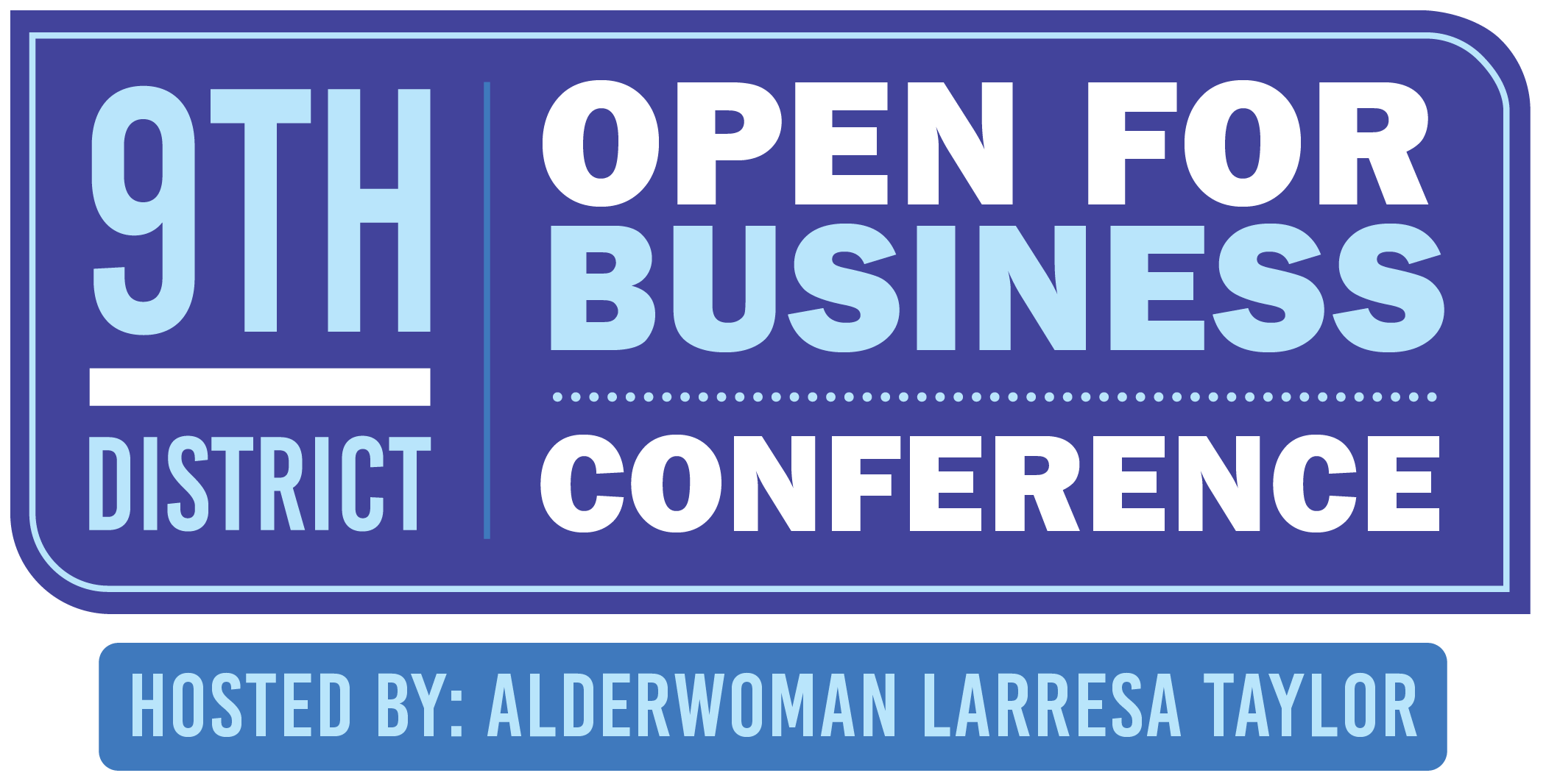 9th District Open for Business Conference Logo
