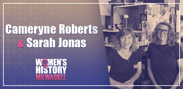 Photo of Cameryne Roberts and Sarah Jonas