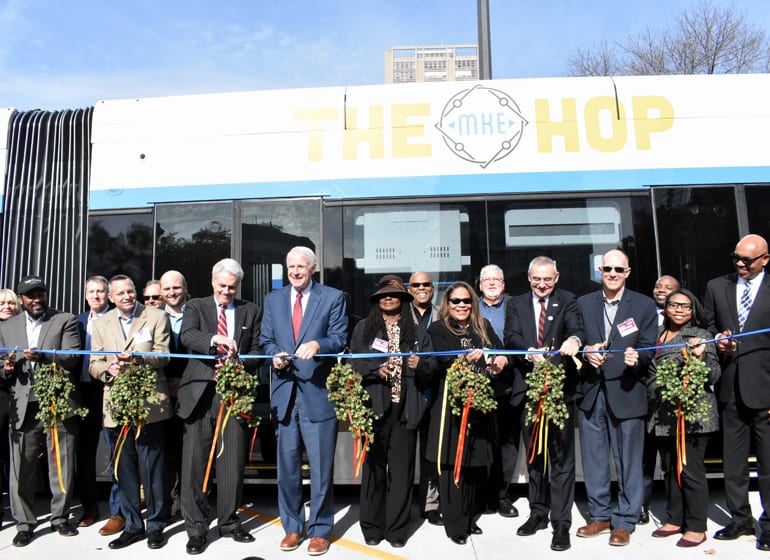 Public service for downtown streetcar The Hop begins Page