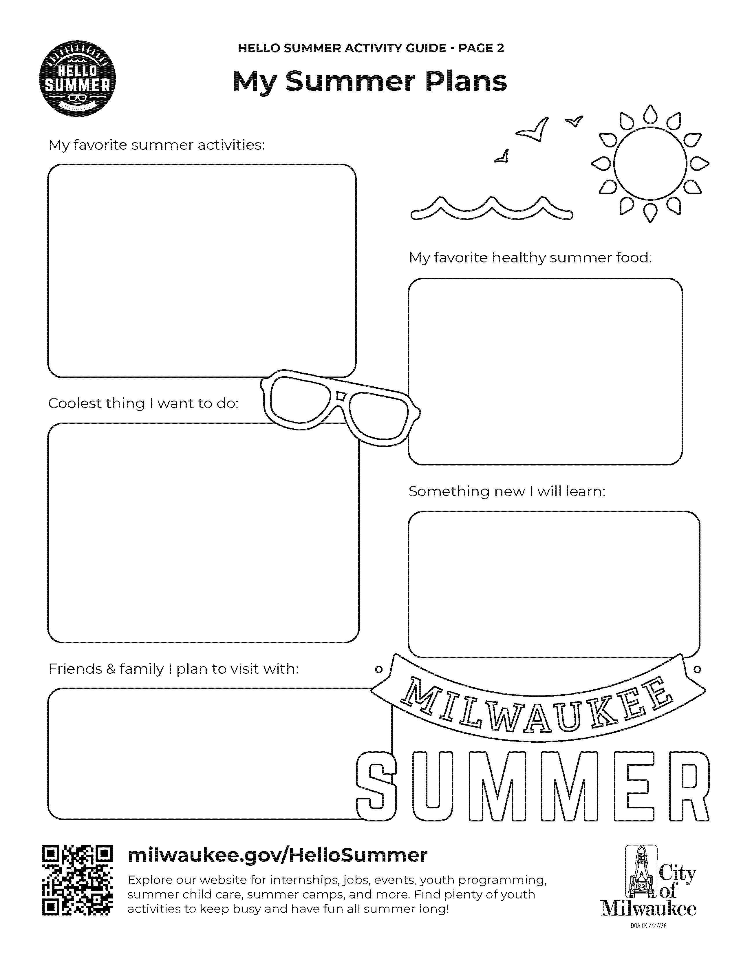 Activity Guide Page 2
