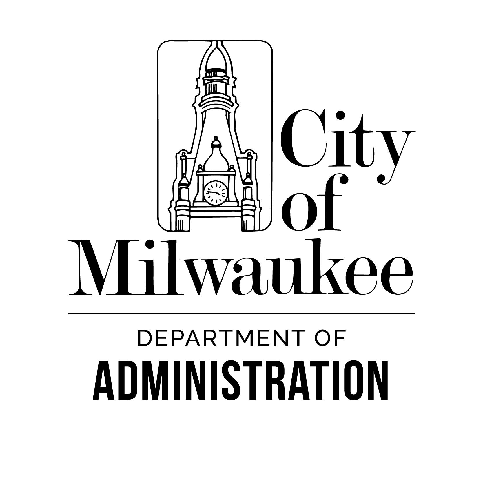 Stacked logo