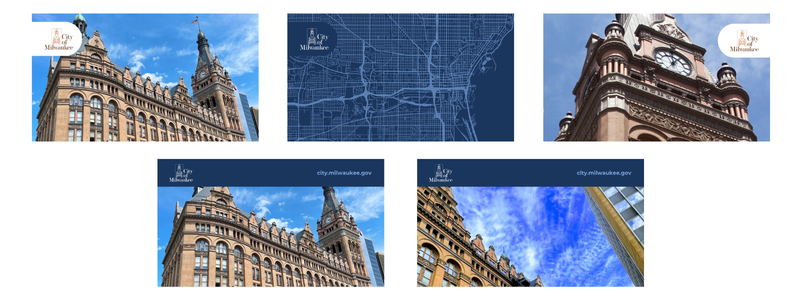 City virtual background images