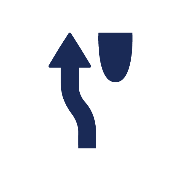 Keep Left Median
