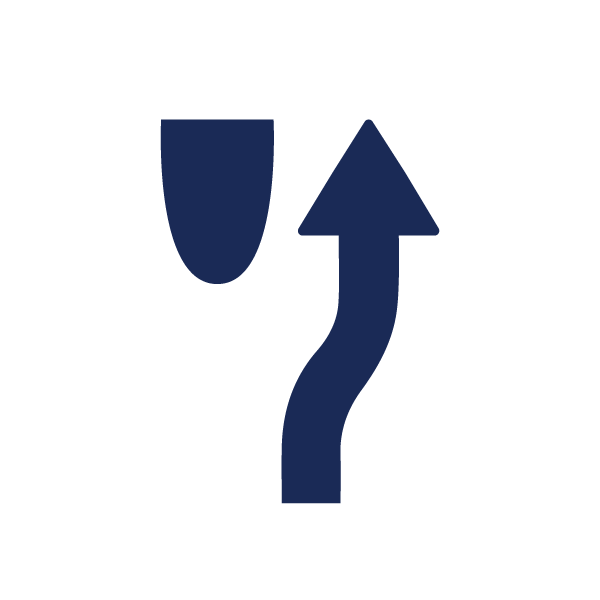 Keep Right Median