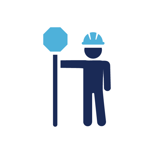 Person with Sign