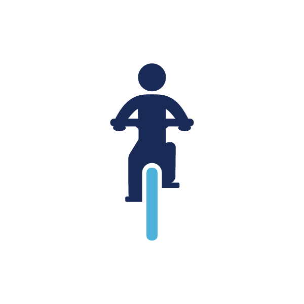 Bike Back with Person