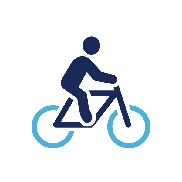 Bike Side with Person
