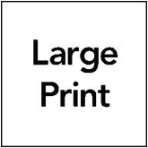 Large Print Icon