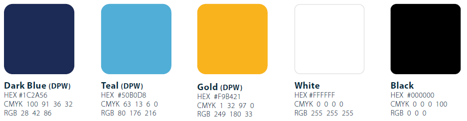 Primary DPW Color Palette