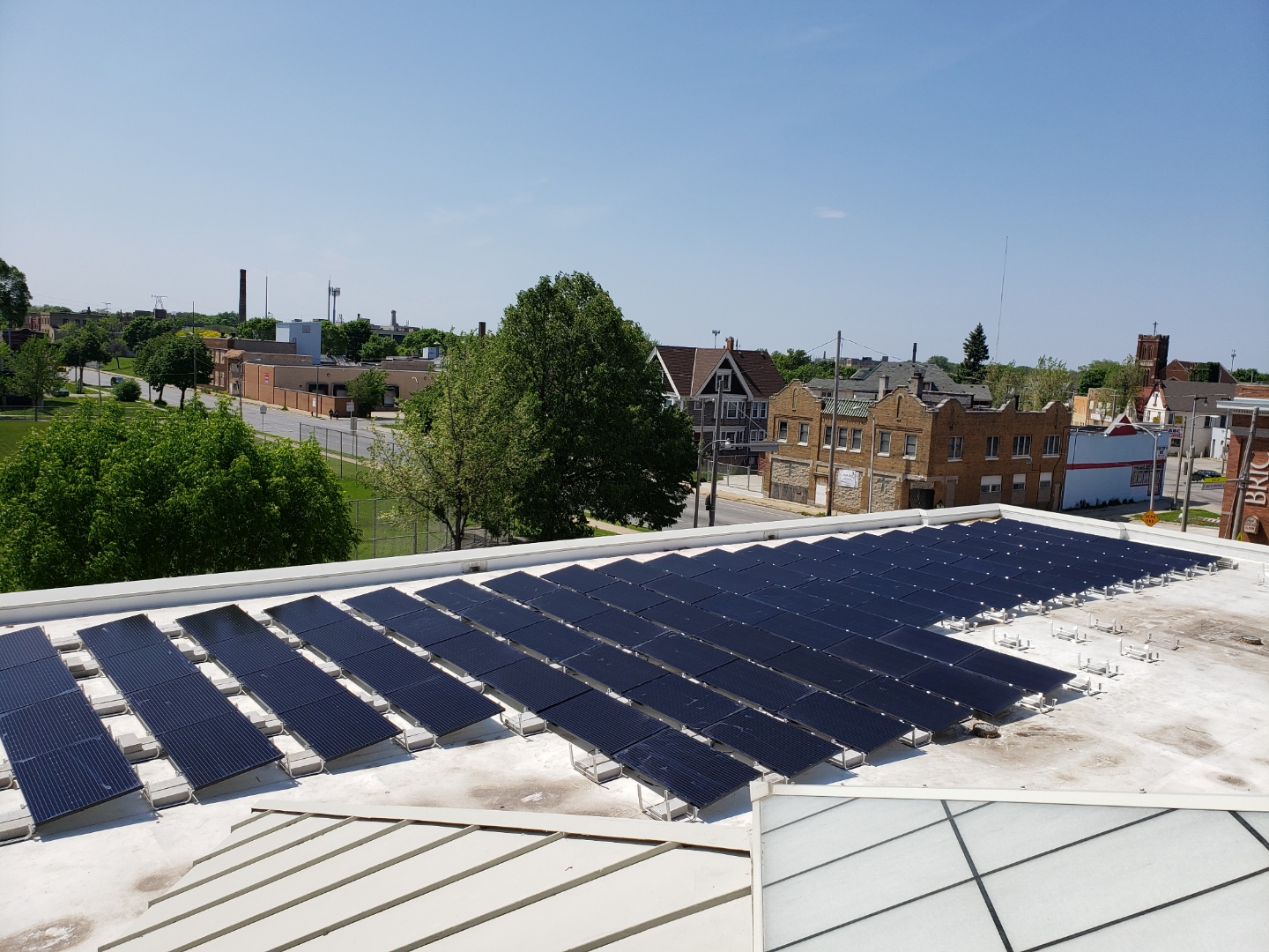 Center Street library solar
