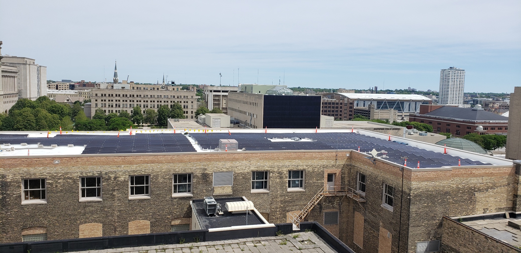 Central Library newer solar array