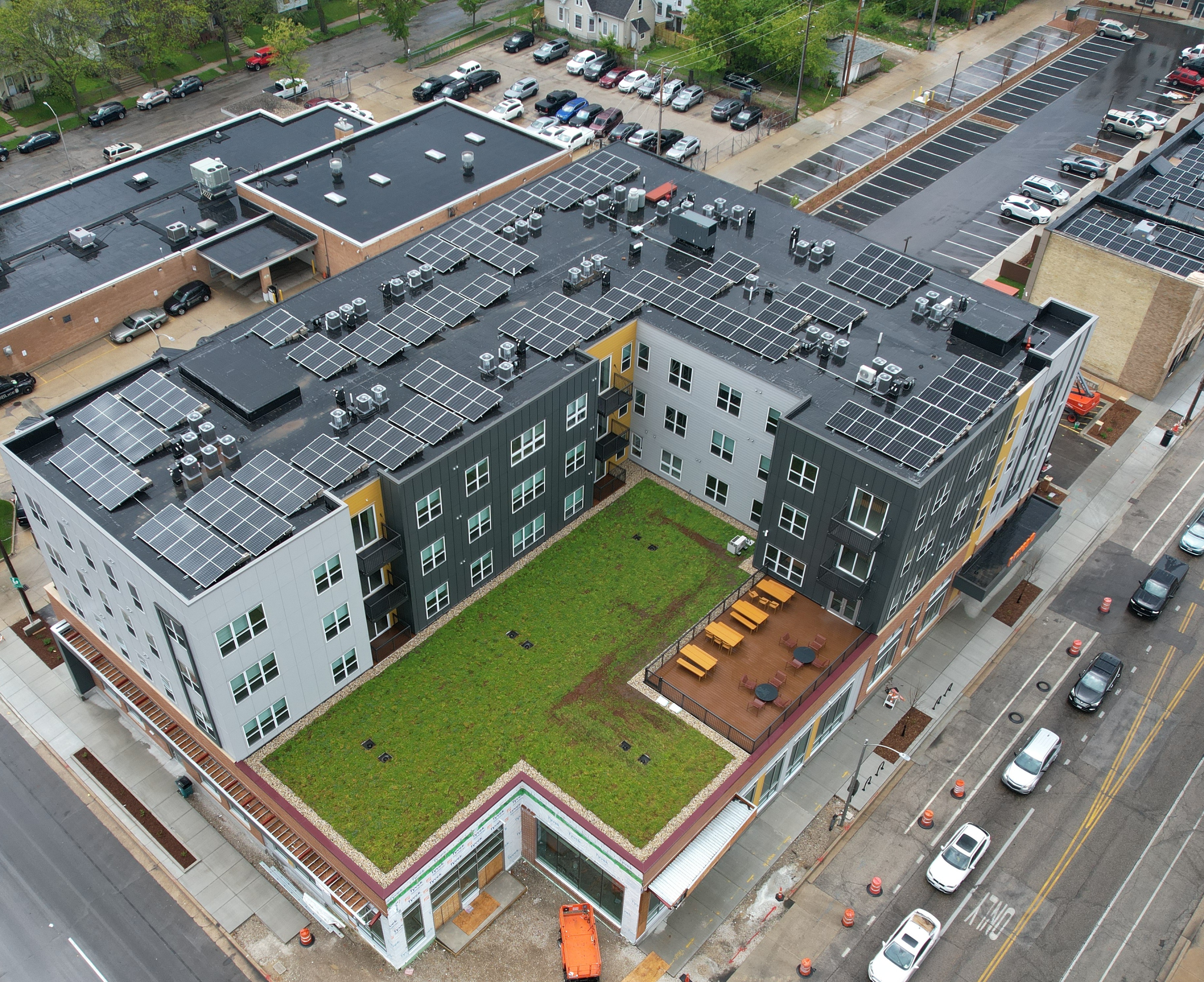 MLK Library solar