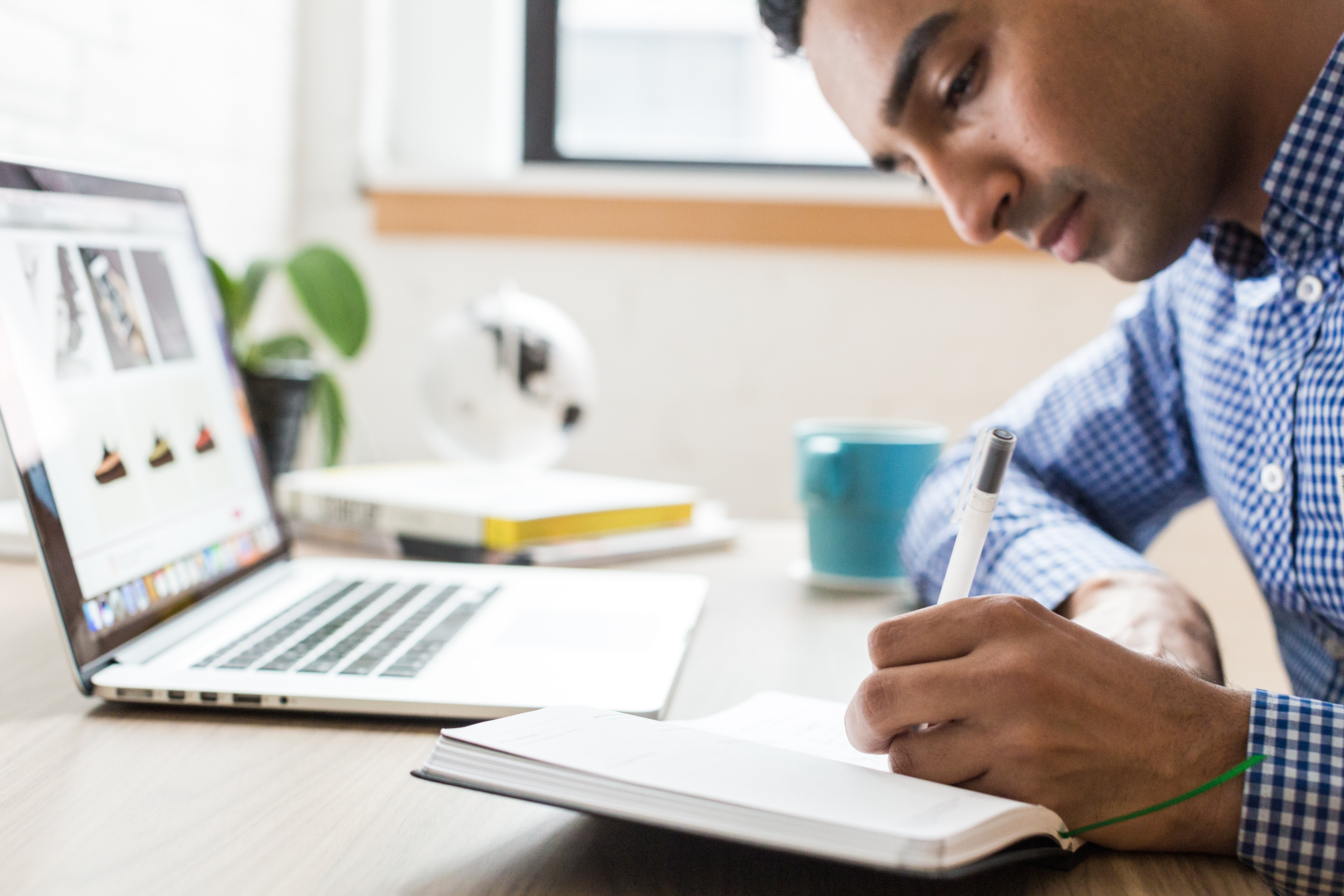 Person taking notes