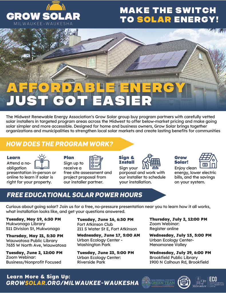 Solar Power Hour information