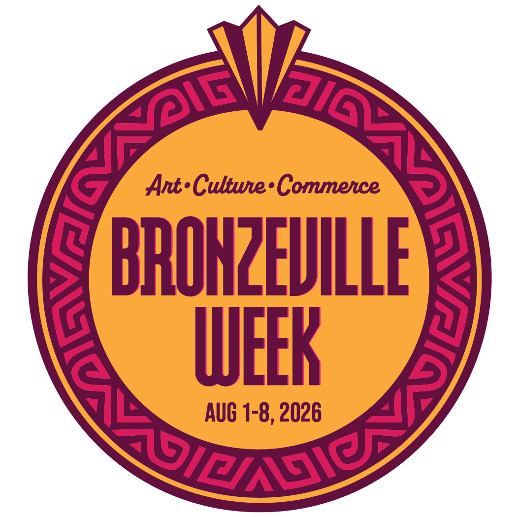 Bronzeville Week logo, August 1-8, 2026.