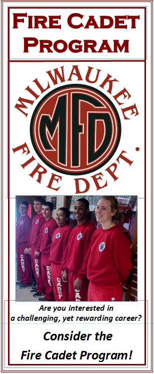 Fire Cadet Program Flyer