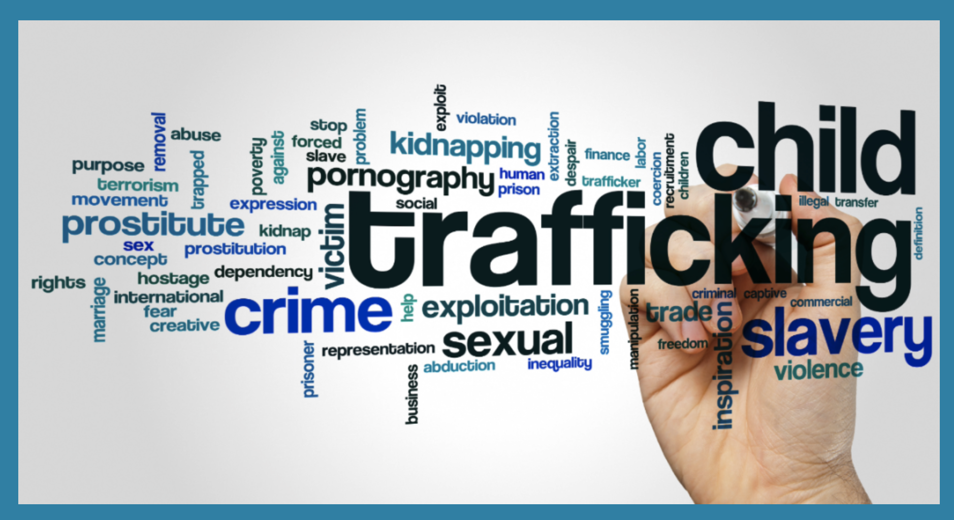 Human Trafficking Graphic