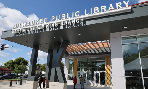 Martin Luther King Library front